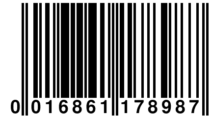 0 016861 178987