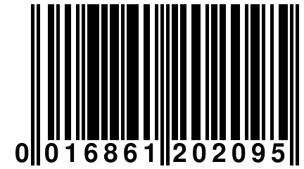 0 016861 202095