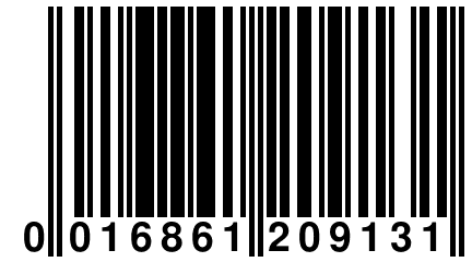 0 016861 209131