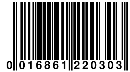 0 016861 220303