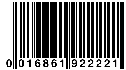 0 016861 922221