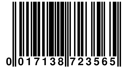 0 017138 723565