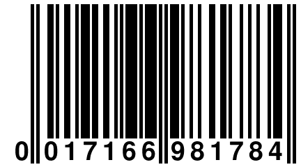 0 017166 981784