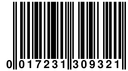0 017231 309321