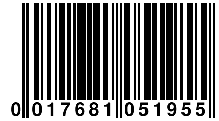 0 017681 051955