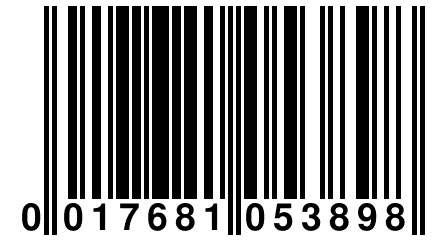0 017681 053898