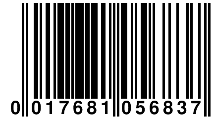0 017681 056837