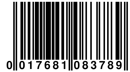 0 017681 083789