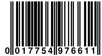 0 017754 976611