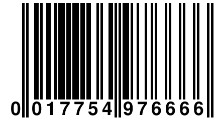 0 017754 976666