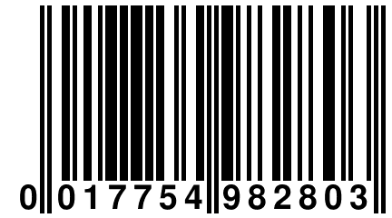 0 017754 982803