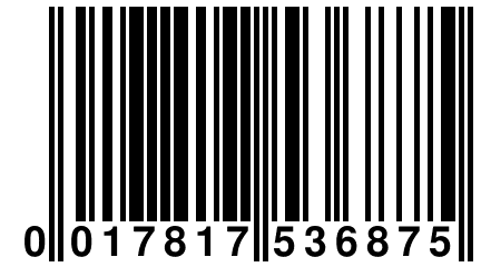 0 017817 536875