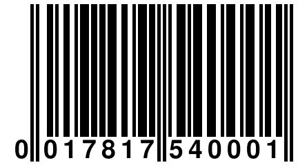 0 017817 540001