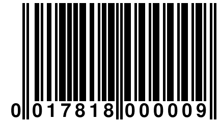 0 017818 000009
