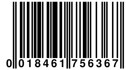 0 018461 756367