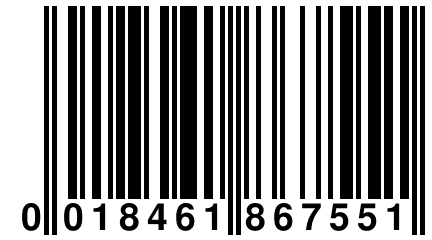 0 018461 867551