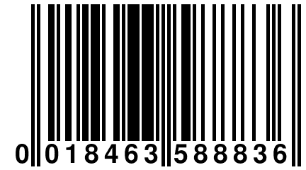 0 018463 588836