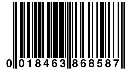 0 018463 868587