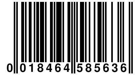 0 018464 585636