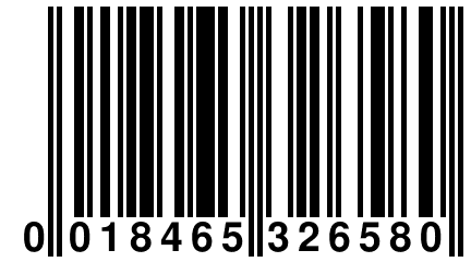 0 018465 326580