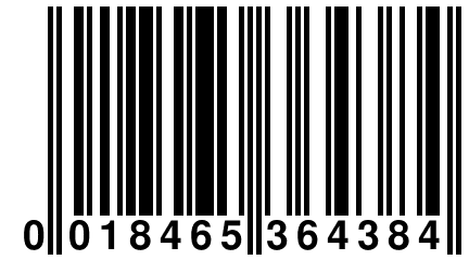 0 018465 364384