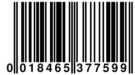 0 018465 377599