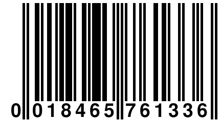 0 018465 761336