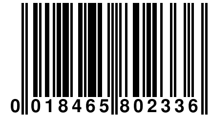 0 018465 802336