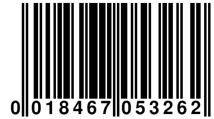 0 018467 053262