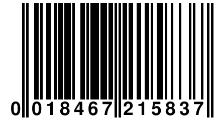 0 018467 215837