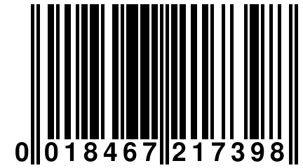 0 018467 217398