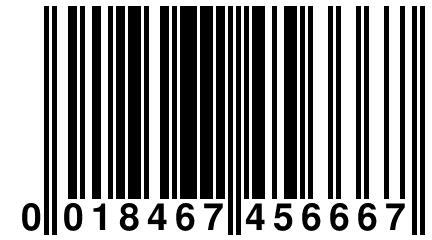 0 018467 456667