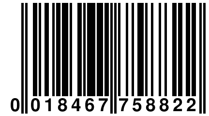 0 018467 758822