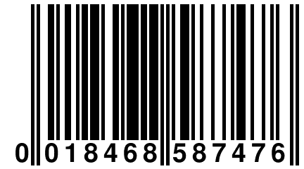 0 018468 587476