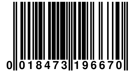 0 018473 196670