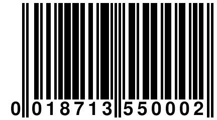 0 018713 550002