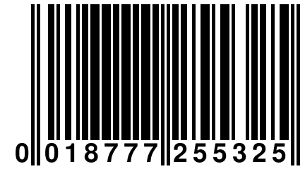 0 018777 255325