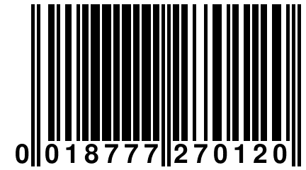 0 018777 270120