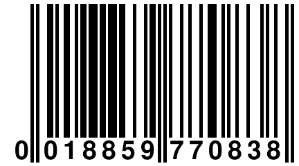 0 018859 770838