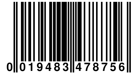 0 019483 478756