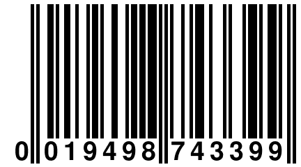 0 019498 743399