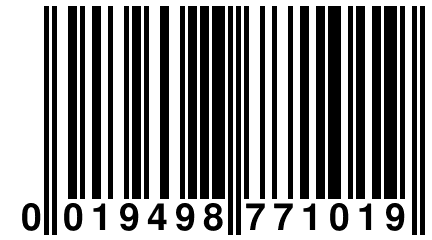 0 019498 771019