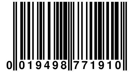 0 019498 771910