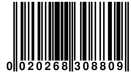 0 020268 308809