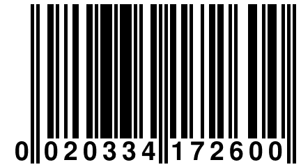 0 020334 172600