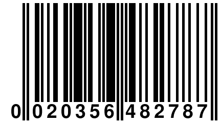 0 020356 482787