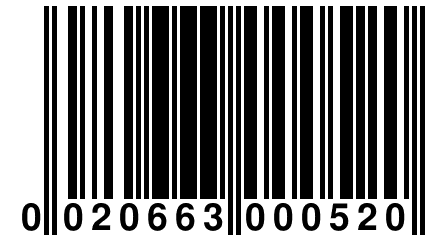 0 020663 000520