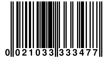 0 021033 333477