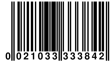 0 021033 333842