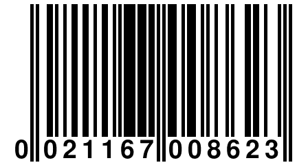 0 021167 008623